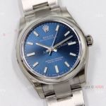 EW Factory 31mm Swiss Rolex Oyster Perpetual Watch 316L Stainless Steel Blue Dial_th.jpg